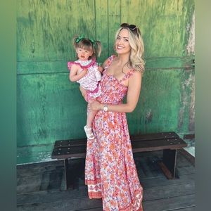 Stage Of Love Floral Maxi size small